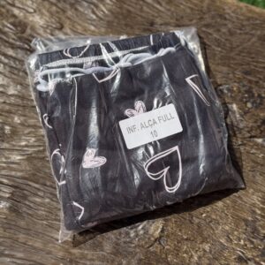 Pijama alça full/short infantil